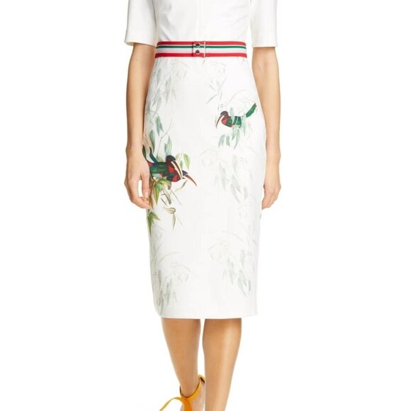 Ted Baker London - Molilo Bird Tutti Frutti Dress NWT, Size 3 (US Women's 8) - Picture 1 of 8